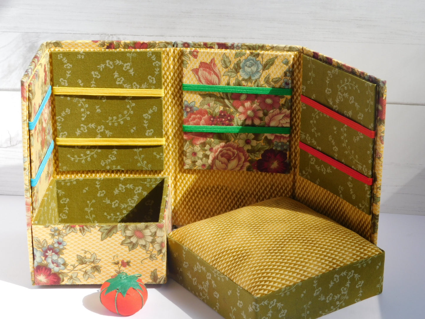 Fabric Folding Box with Lid