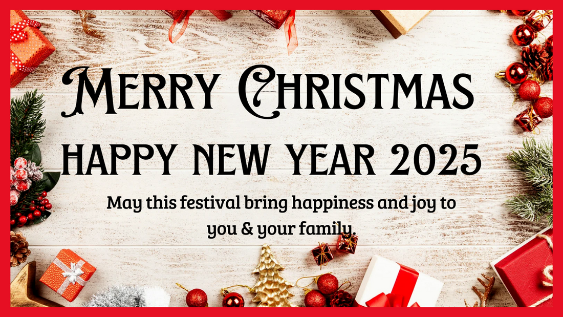 Merry Christmas & Happy New Year 2025! ๐ In My Hands Handmade Crafts